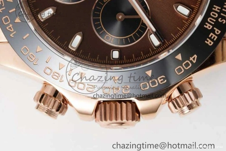 Best AAA Replica Sites Best Chocolate Strap 2274 Daytona QF Dial Edition 116515 SA 1:1 on Rubber Oysterflex Sophisticated 1218